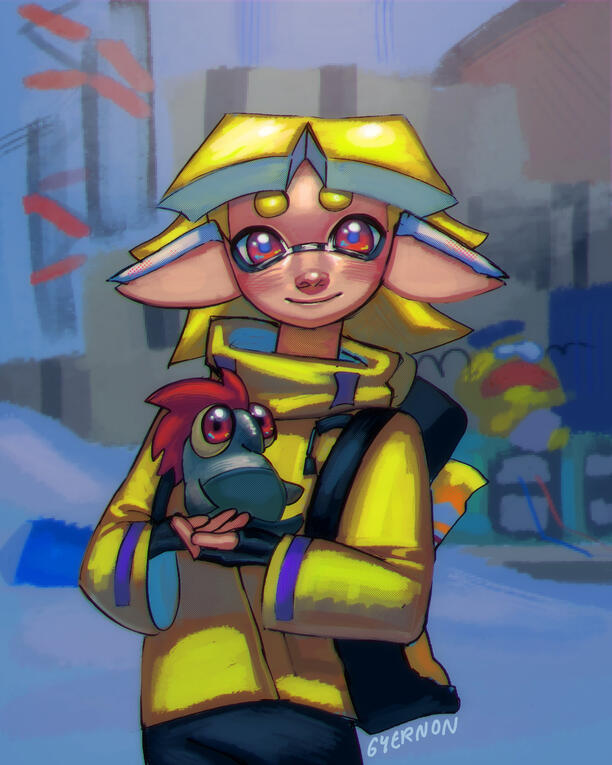 splatoon fanart (my character)