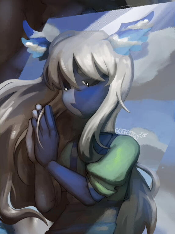 character belongs to vhsmushrooms