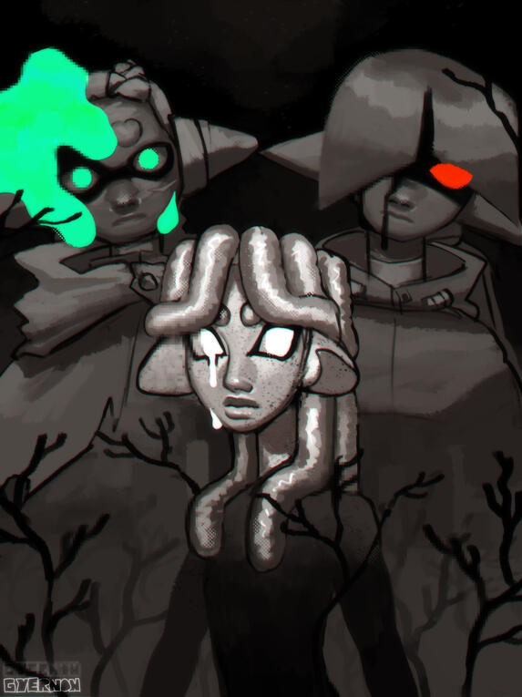 side order fanart (my characters)